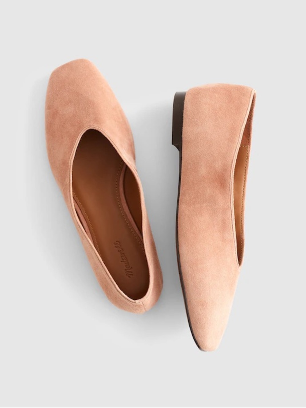 NWB Madewell ‘The Mylie’ Ballet Flat Warm Umber